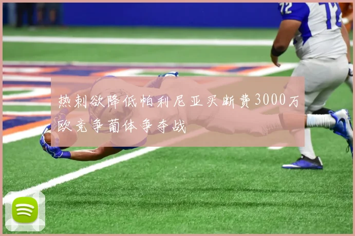 热刺欲降低帕利尼亚买断费3000万欧竞争葡体争夺战